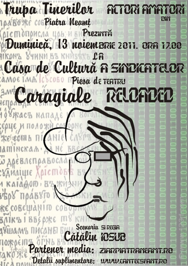 Afis Caragiale Reloaded